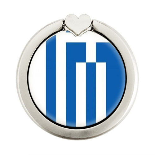 S3102 Flag of Greece Graphic Ring Holder and Pop Up Grip
