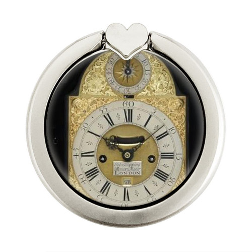 S3144 Antique Bracket Clock Graphic Ring Holder and Pop Up Grip S3144 Antique Bracket Clock Graphic Ring Holder and Pop Up Grip