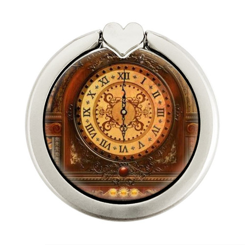 S3174 Grandfather Clock Graphic Ring Holder and Pop Up Grip