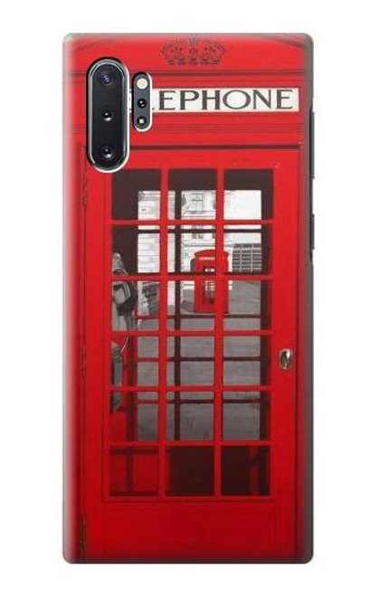 S0058 British Red Telephone Box Case For Samsung Galaxy Note 10 Plus