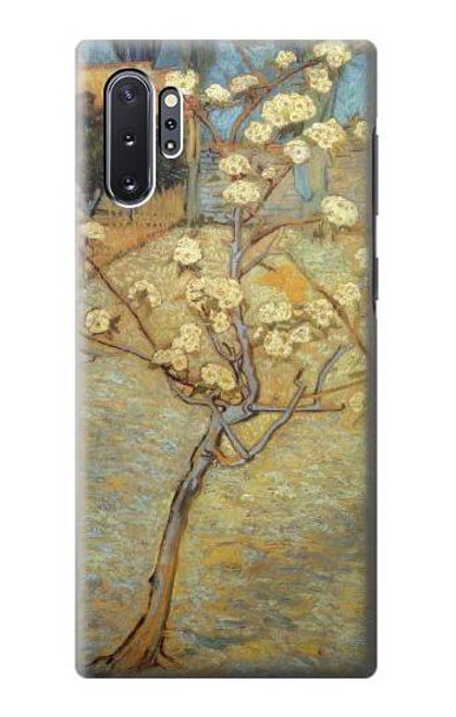 S1978 Van Gogh Letter Pear Tree Blossom Case For Samsung Galaxy Note 10 Plus