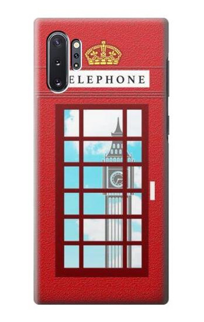 S2059 England British Telephone Box Minimalist Case For Samsung Galaxy Note 10 Plus