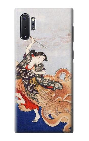 S2496 Japan Art Utagawa Kuniyoshi Tamatori Case For Samsung Galaxy Note 10 Plus