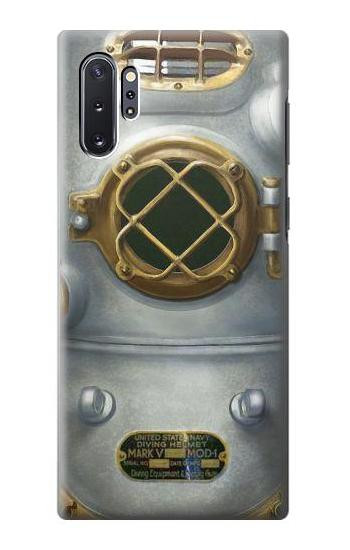 S2646 Vintage Deep Sea Diver Helmet Case For Samsung Galaxy Note 10 Plus