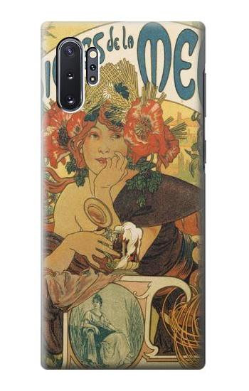 S2740 Alphonse Mucha Bieres De La Muse Case For Samsung Galaxy Note 10 Plus