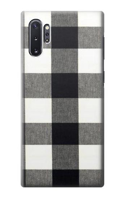 S2842 Black and White Buffalo Check Pattern Case For Samsung Galaxy Note 10 Plus