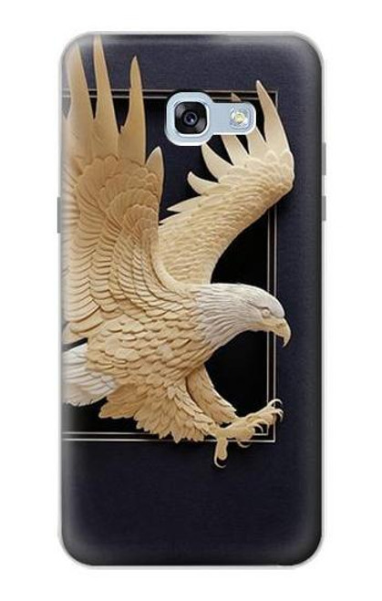 S1383 Paper Sculpture Eagle Case For Samsung Galaxy A5 (2017)