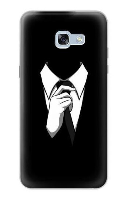 S1591 Anonymous Man in Black Suit Case For Samsung Galaxy A5 (2017)