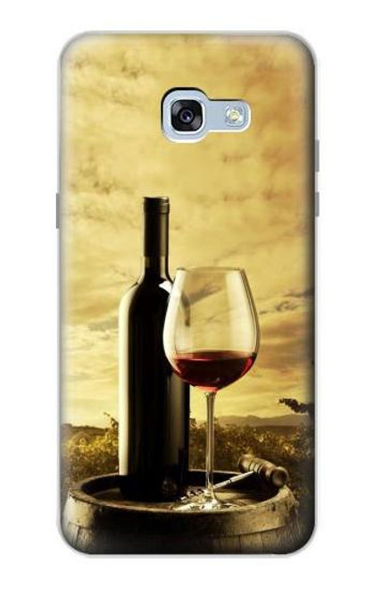 S2042 A Grape Vineyard Grapes Bottle Red Wine Case For Samsung Galaxy A5 (2017)