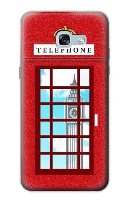 S2059 England British Telephone Box Minimalist Case For Samsung Galaxy A5 (2017)