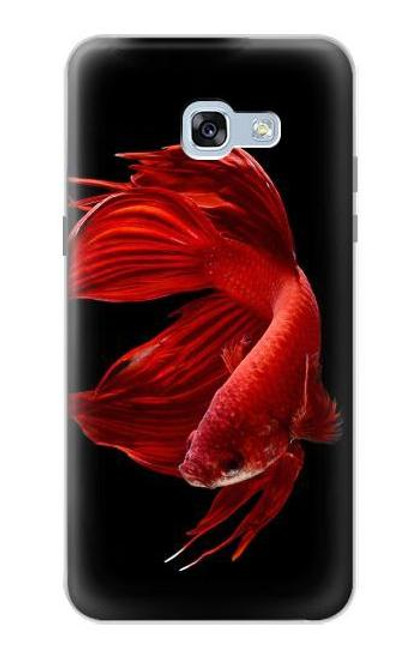 S2092 Red Siamese Fighting Fish Case For Samsung Galaxy A5 (2017)