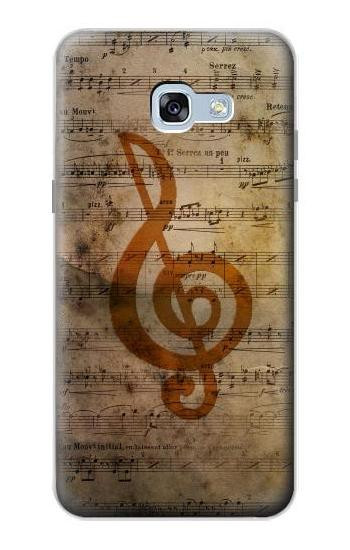 S2368 Sheet Music Notes Case For Samsung Galaxy A5 (2017)
