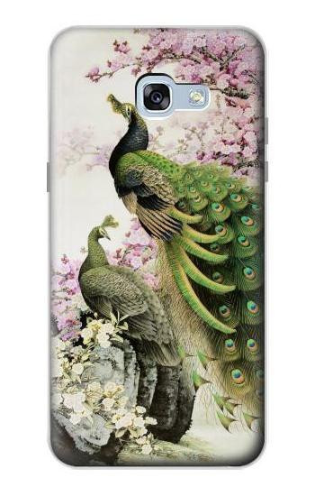 S2773 Peacock Chinese Brush Painting Case For Samsung Galaxy A5 (2017)