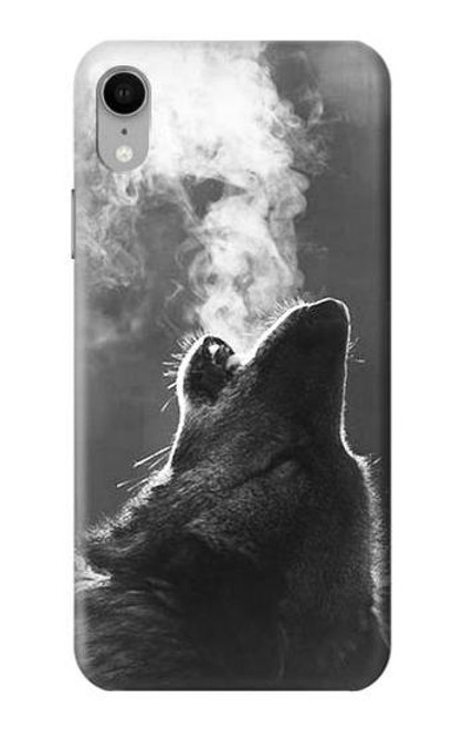 S3505 Wolf Howling Case For iPhone XR