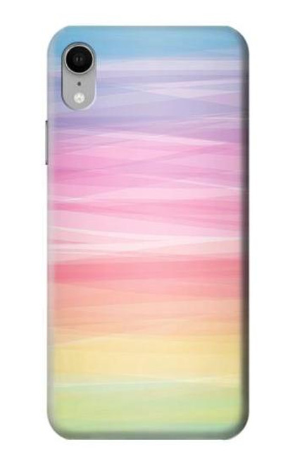 S3507 Colorful Rainbow Pastel Case For iPhone XR