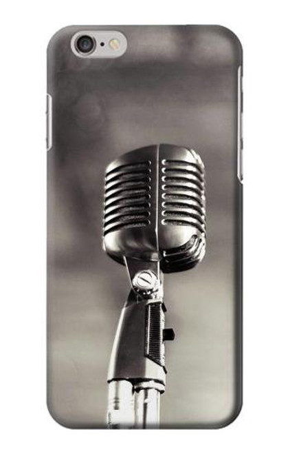 S3495 Vintage Microphone Case For iPhone 6 6S