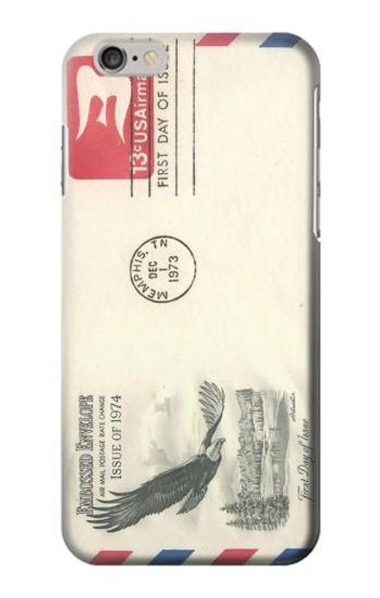 S3551 Vintage Airmail Envelope Art Case For iPhone 6 Plus, iPhone 6s Plus