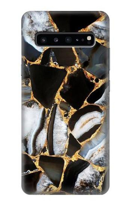 S3419 Gold Marble Graphic Print Case For Samsung Galaxy S10 5G