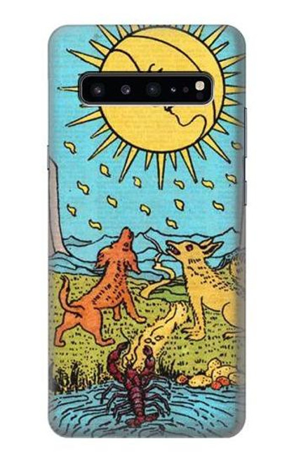 S3435 Tarot Card Moon Case For Samsung Galaxy S10 5G