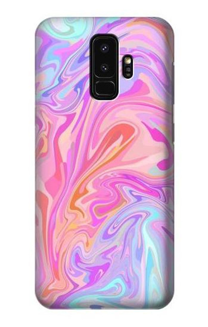 S3444 Digital Art Colorful Liquid Case For Samsung Galaxy S9 Plus