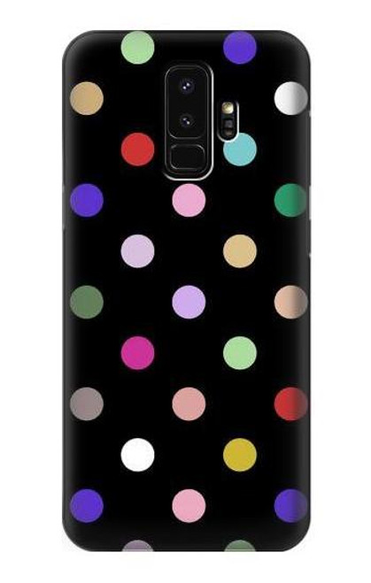 S3532 Colorful Polka Dot Case For Samsung Galaxy S9 Plus