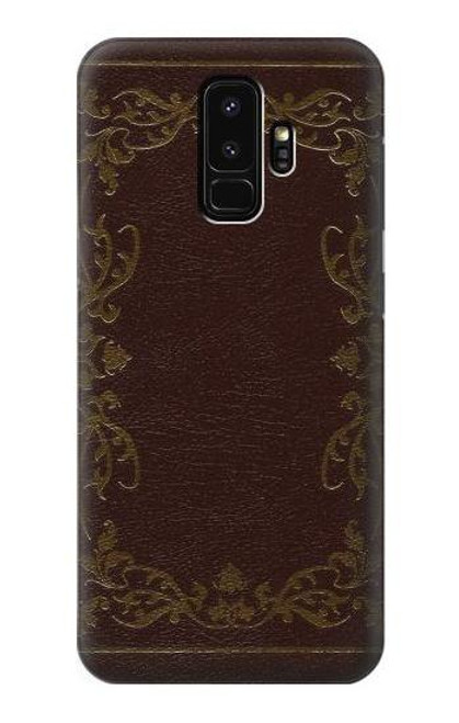 S3553 Vintage Book Cover Case For Samsung Galaxy S9 Plus