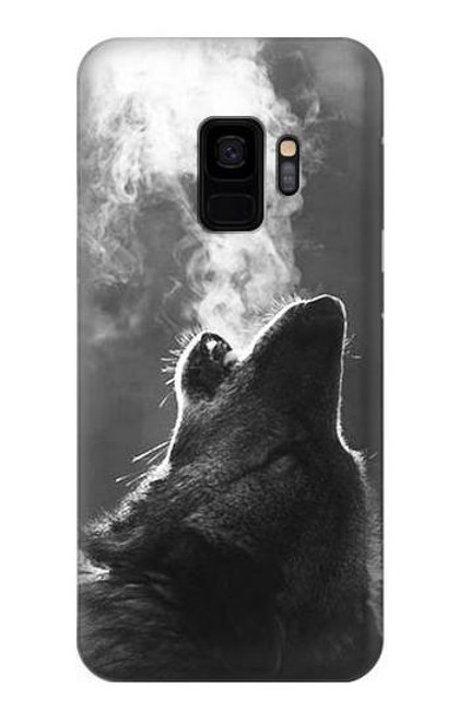 S3505 Wolf Howling Case For Samsung Galaxy S9