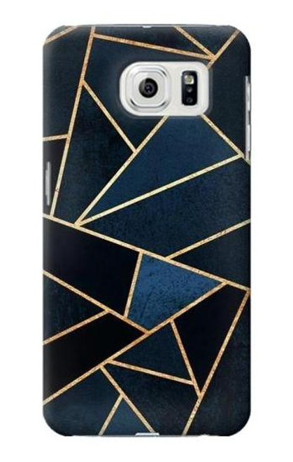 S3479 Navy Blue Graphic Art Case For Samsung Galaxy S7 Edge
