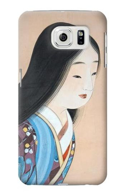 S3483 Japan Beauty Kimono Case For Samsung Galaxy S7 Edge