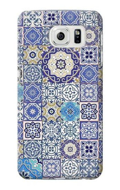 S3537 Moroccan Mosaic Pattern Case For Samsung Galaxy S7 Edge