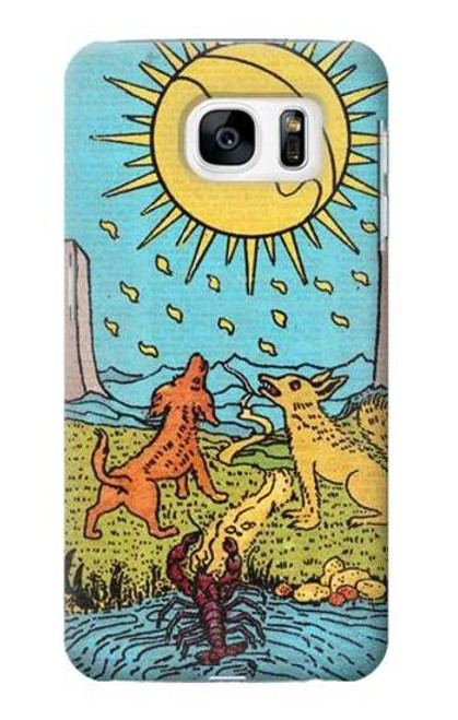 S3435 Tarot Card Moon Case For Samsung Galaxy S7