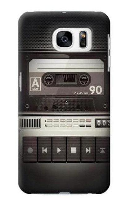 S3501 Vintage Cassette Player Case For Samsung Galaxy S7