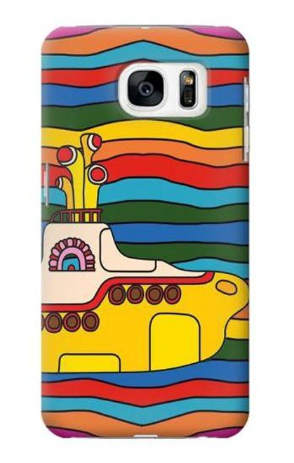 S3599 Hippie Submarine Case For Samsung Galaxy S7