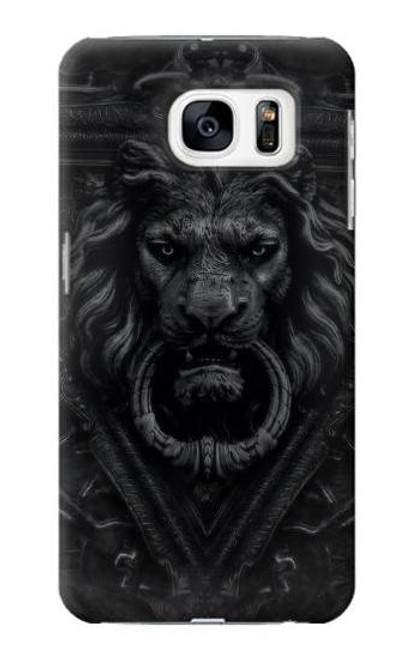 S3619 Dark Gothic Lion Case For Samsung Galaxy S7