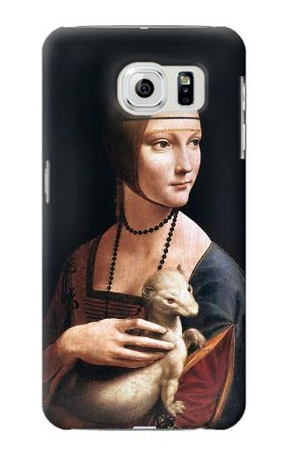 S3471 Lady Ermine Leonardo da Vinci Case For Samsung Galaxy S6