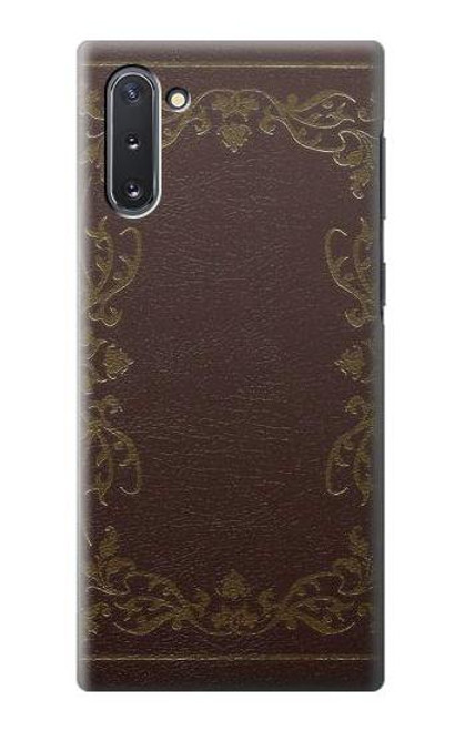 S3553 Vintage Book Cover Case For Samsung Galaxy Note 10