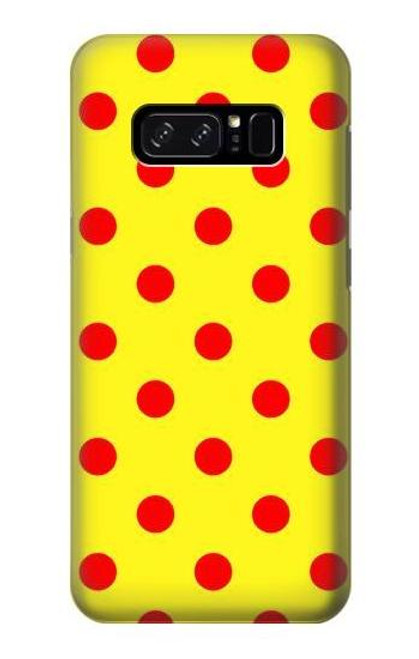 S3526 Red Spot Polka Dot Case For Note 8 Samsung Galaxy Note8