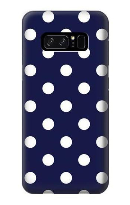 S3533 Blue Polka Dot Case For Note 8 Samsung Galaxy Note8