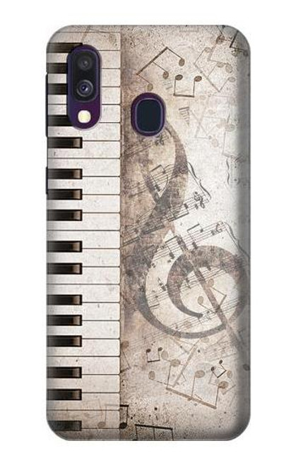S3390 Music Note Case For Samsung Galaxy A40