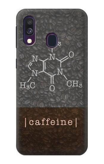 S3475 Caffeine Molecular Case For Samsung Galaxy A40