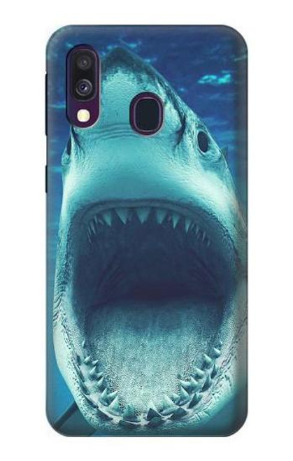 S3548 Tiger Shark Case For Samsung Galaxy A40