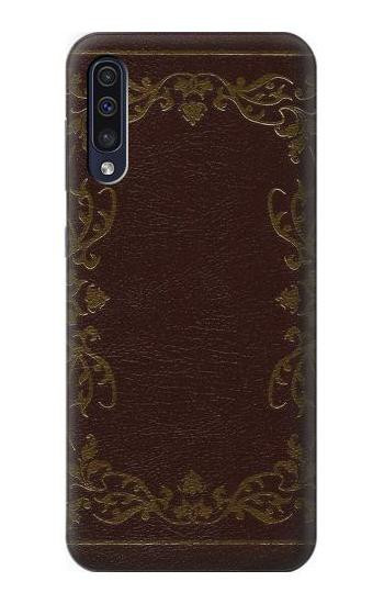 S3553 Vintage Book Cover Case For Samsung Galaxy A50