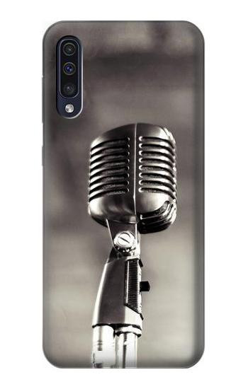 S3495 Vintage Microphone Case For Samsung Galaxy A70