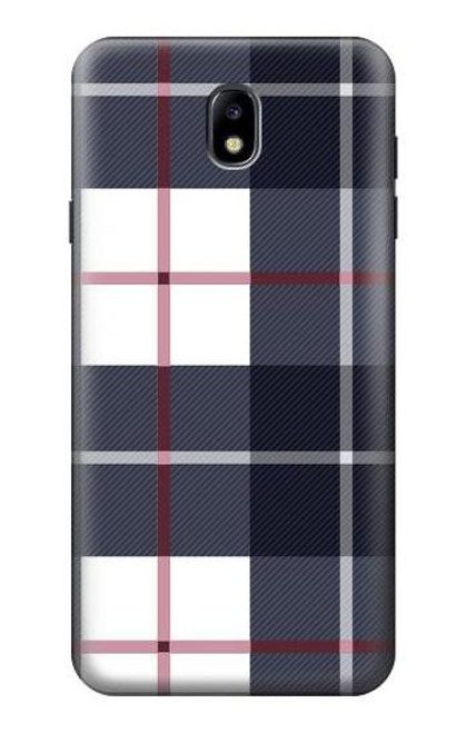 S3452 Plaid Fabric Pattern Case For Samsung Galaxy J7 (2018), J7 Aero, J7 Top, J7 Aura, J7 Crown, J7 Refine, J7 Eon, J7 V 2nd Gen, J7 Star