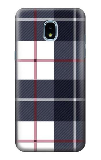 S3452 Plaid Fabric Pattern Case For Samsung Galaxy J3 (2018), J3 Star, J3 V 3rd Gen, J3 Orbit, J3 Achieve, Express Prime 3, Amp Prime 3