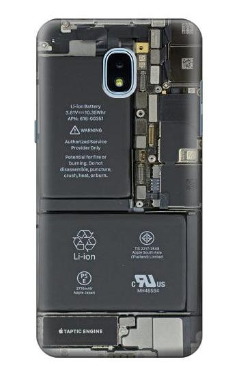 S3467 Inside Mobile Phone Graphic Case For Samsung Galaxy J3 (2018), J3 Star, J3 V 3rd Gen, J3 Orbit, J3 Achieve, Express Prime 3, Amp Prime 3