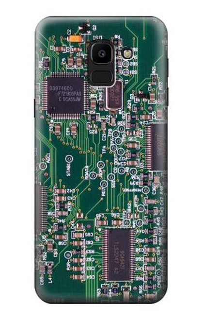 S3519 Electronics Circuit Board Graphic Case For Samsung Galaxy J6 (2018)