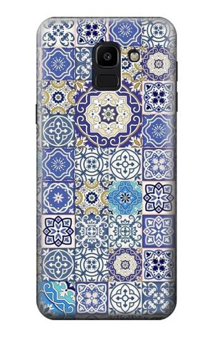 S3537 Moroccan Mosaic Pattern Case For Samsung Galaxy J6 (2018)