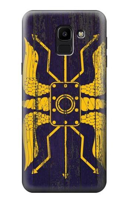 S3546 Roman Shield Blue Case For Samsung Galaxy J6 (2018)