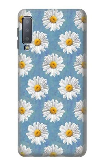 S3454 Floral Daisy Case For Samsung Galaxy A7 (2018)